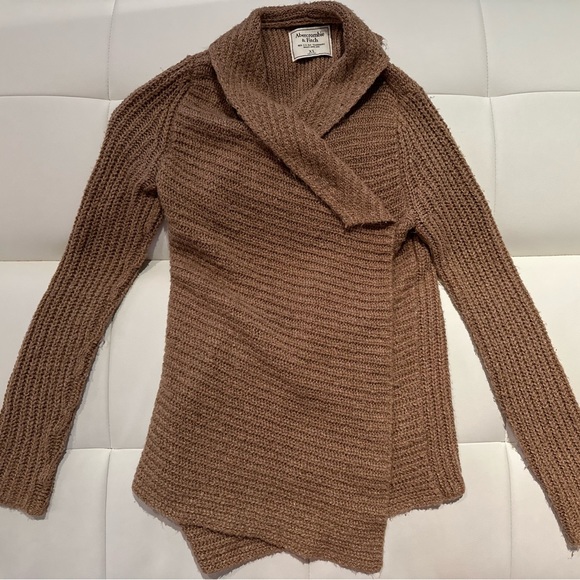 Abercrombie & Fitch XS Light Brown Cardigan - Picture 3 of 5